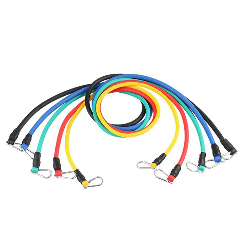 11 Piece Set Of Muscle Training Straps, Multifunctional Fitness Tension Strap, Fitness Tension Training Harness, Elastic Rope