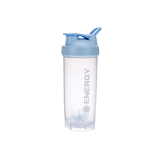 500/700ml Portable Shaker Bottle with Stirring Ball Is Perfect for Protein Shakes and Pre-workout Water Bottles without BPA